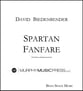 Spartan Fanfare Brass Ensemble - Score and Parts P.O.D. cover